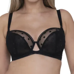 Curvy KateSoutien-gorge balconnet armatures noir- Top Spot