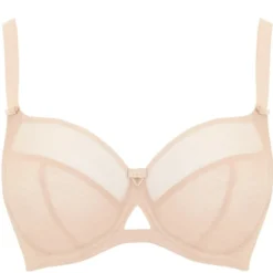Curvy KateSoutien-gorge balconnet beige en nylon- Victory