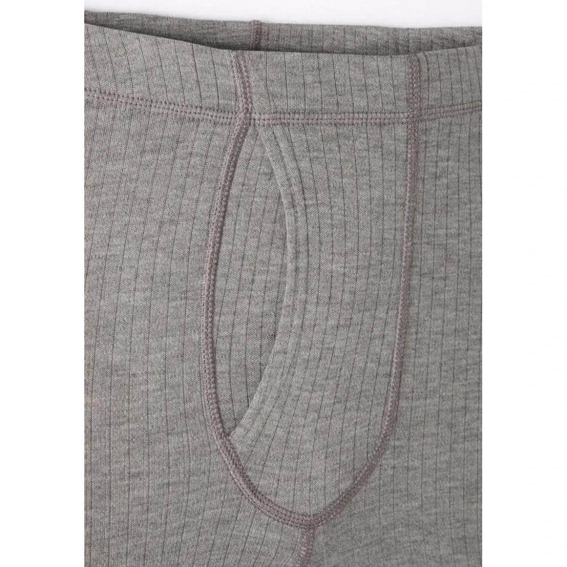 DamartCaleçon Gris Chiné ouvert Thermolactyl