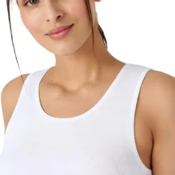 DamartDébardeur Femme - Blanc