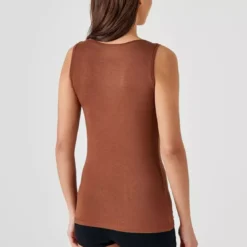 DamartDébardeur invisible chocolat
