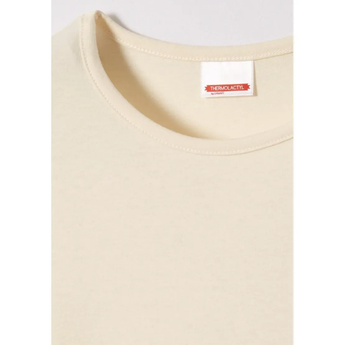 DamartTee-shirt Enfant Manches Courtes Ecru Thermolactyl