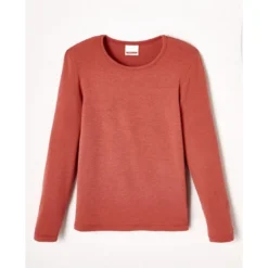 DamartTee-shirt Enfant Manches Longues Rose Terracotta Thermolactyl
