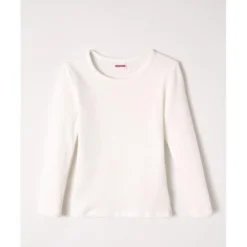 DamartTee Shirt Enfant Manches Longues Blanc Thermolactyl