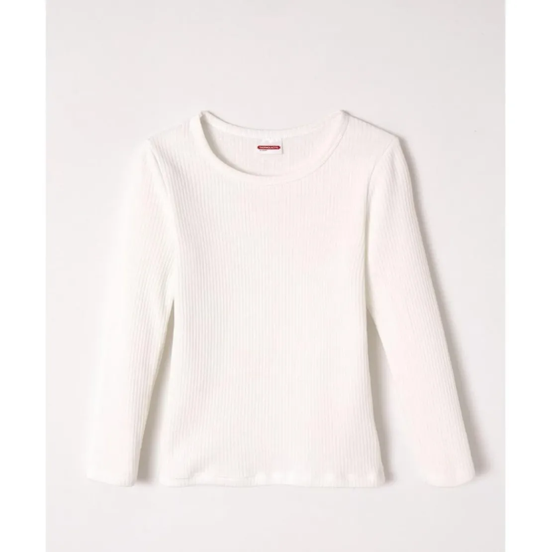 DamartTee Shirt Enfant Manches Longues Blanc Thermolactyl