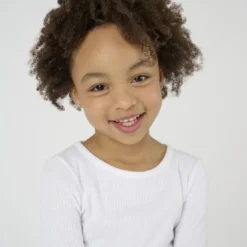 DamartTee Shirt Enfant Manches Longues Blanc Thermolactyl