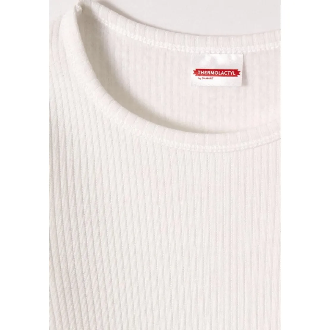 DamartTee Shirt Enfant Manches Longues Blanc Thermolactyl