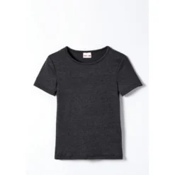 DamartTee-shirt Enfant Manches Courtes Anthracite Thermolactyl
