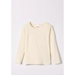 DamartTee-shirt Enfant mixte microfibre stretch, manches longues écru