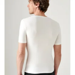 DamartTee-shirt Homme Manches Courtes Ecru Thermolactyl