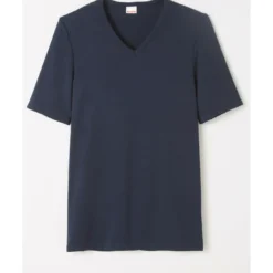 DamartTee Shirt à manches courtes marine foncé Thermolactyl