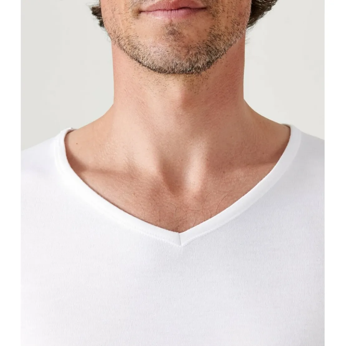DamartTee Shirt Manches Courtes Blanc Thermolactyl