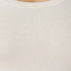 DamartTee-shirt manches courtes invisible sable en coton