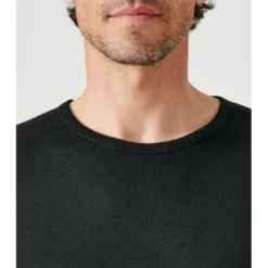DamartTee-shirt manches courtes en mailles noir
