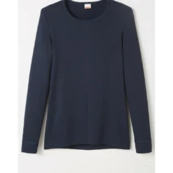 DamartTee Shirt à manches longues pour homme marine foncé Thermolactyl