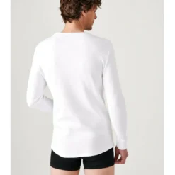 DamartTee Shirtpour homme à manches longues Thermolactyl blanc