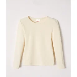 DamartT-shirt Enfant manches longues col rond Rose terracotta Thermolactyl
