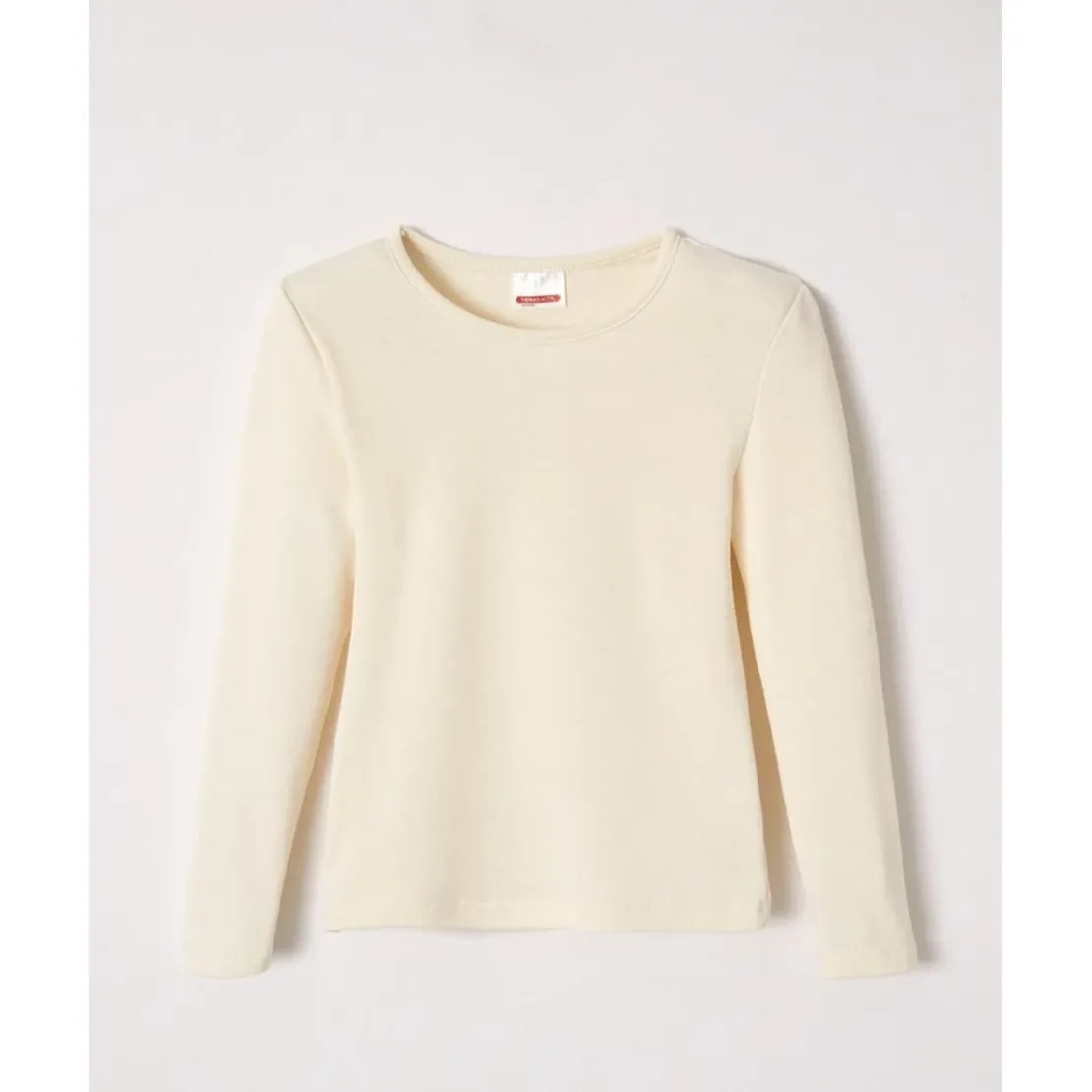 DamartT-shirt Enfant manches longues col rond Rose terracotta Thermolactyl