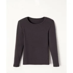 DamartT-shirt Enfant manches longues col rond ANTHRACITE Thermolactyl