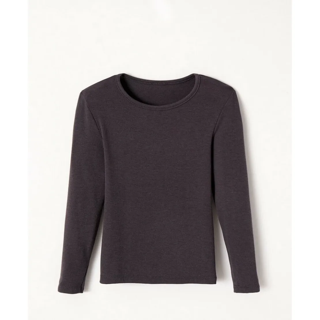 DamartT-shirt Enfant manches longues col rond ANTHRACITE Thermolactyl