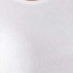 DamartT-shirt manches courtes - Blanc en coton