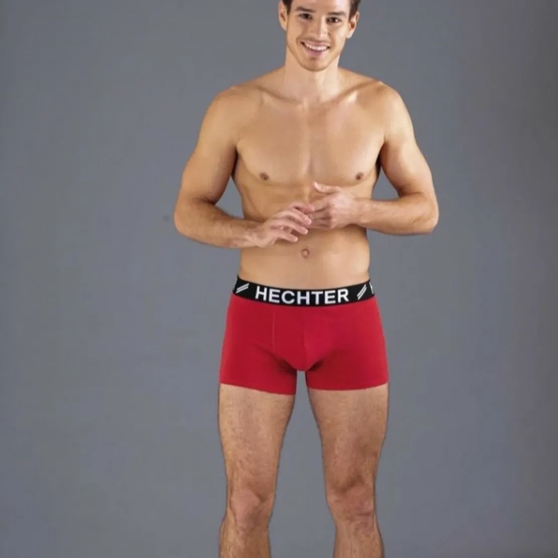 Daniel Hechter HomewearBoxer homme rouge en coton