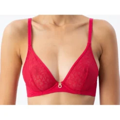Daniel HechterSoutien-gorge triangle armatures Daniel Hechter rouge- FRED