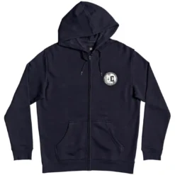 Dc ShoesSweat shirt homme bleu noir en coton