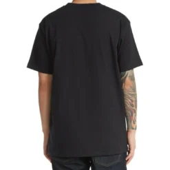 Dc ShoesTee-shirt homme noir en coton