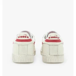 DiadoraBaskets blanches pour homme en cuir véritable