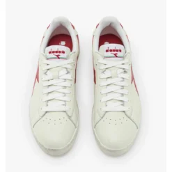 DiadoraBaskets blanches pour homme en cuir véritable
