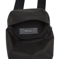 Diesel MaroquinerieSacoche homme en polyester noir