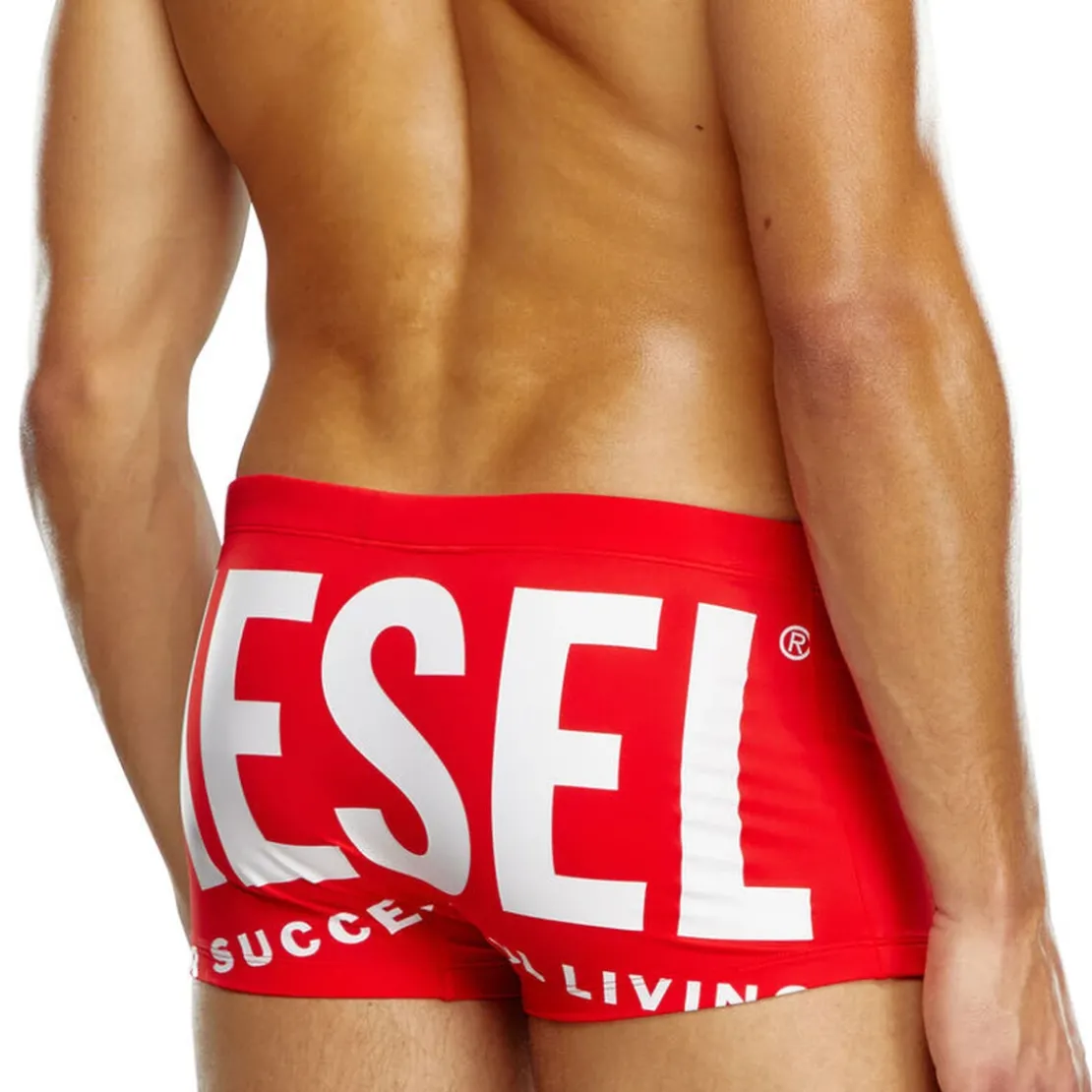 Diesel UnderwearBoxer de bain rouge