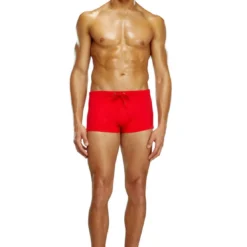 Diesel UnderwearBoxer de bain rouge