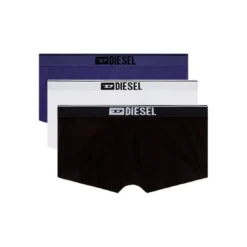 Diesel UnderwearLot de 3 boxers coton noir/blanc/bleu