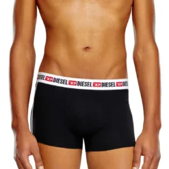 Diesel UnderwearLot de 2 boxers coton noir- Umbx-Shawntwopack Boxers