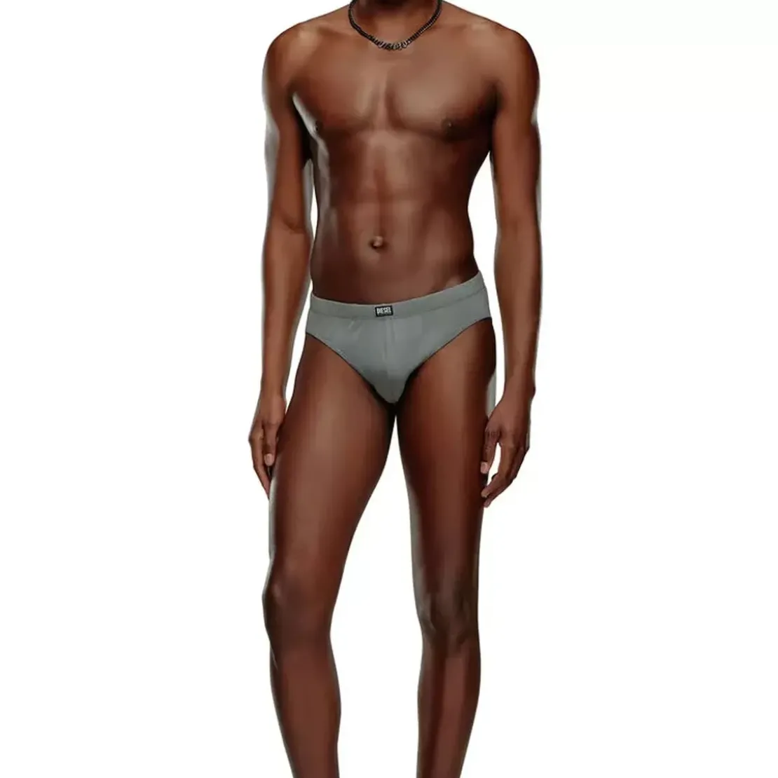 Diesel UnderwearLot de 3 slips coton noir - blanc - gris