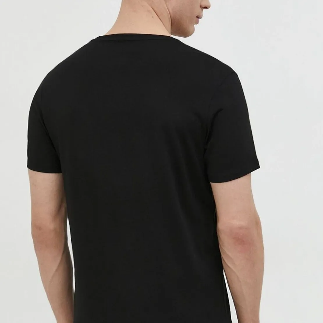 Diesel UnderwearLot de 3 tee-shirt coton noir