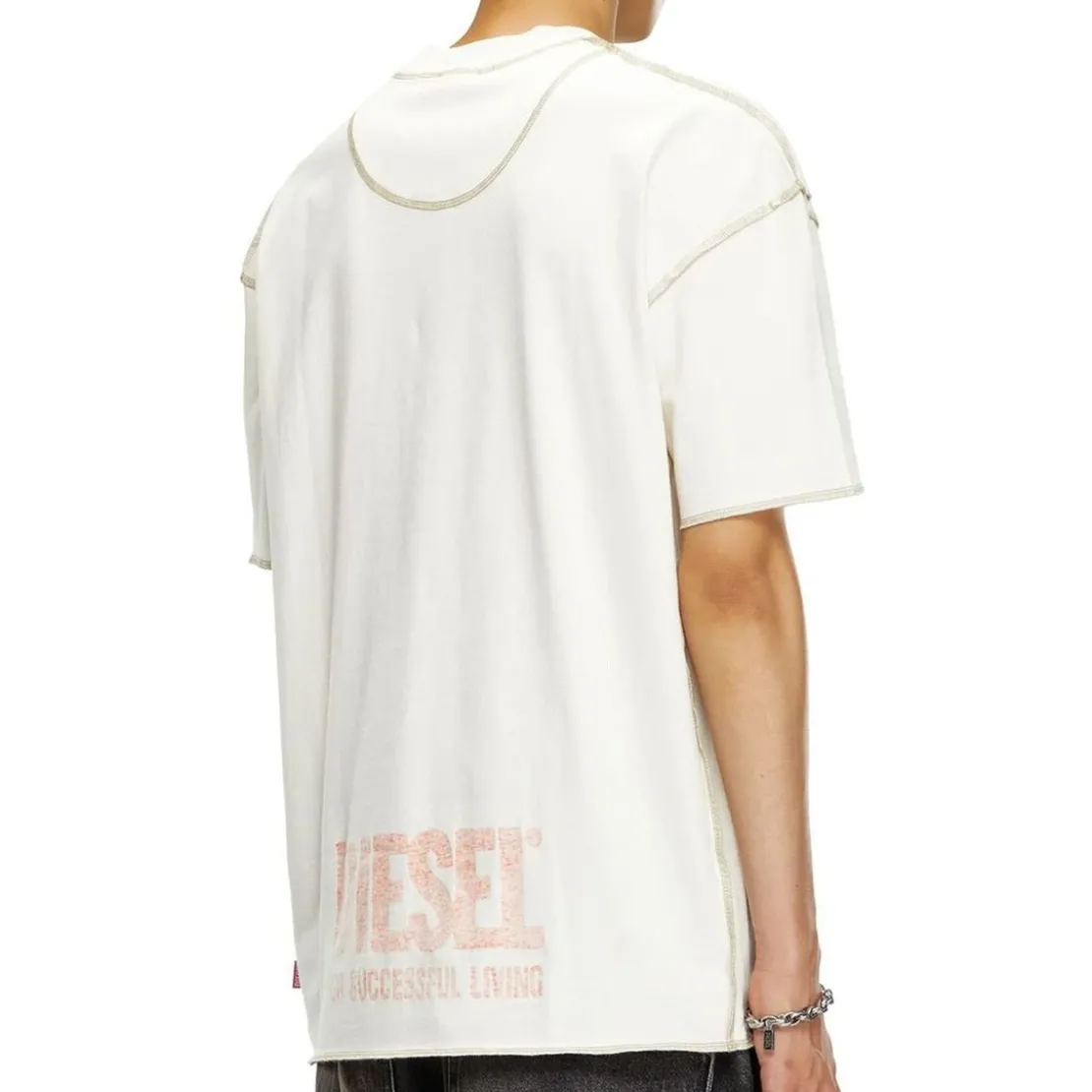 Diesel UnderwearTee-shirt manches courtes coton blanc T-CRAOR