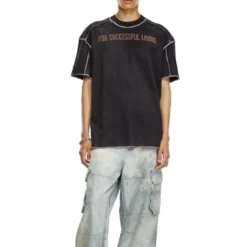 Diesel UnderwearTee-shirt manches courtes coton noir T-CRAOR