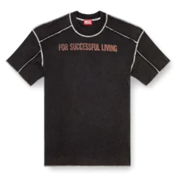 Diesel UnderwearTee-shirt manches courtes coton noir T-CRAOR