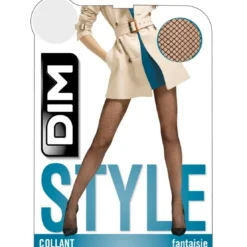 Dim ChaussantCollant resille 73D noir - Dim