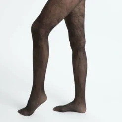 DimCollant Noir Élégance florale femme - Fantaisie Dim