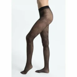 DimCollant Noir Élégance florale femme - Fantaisie Dim
