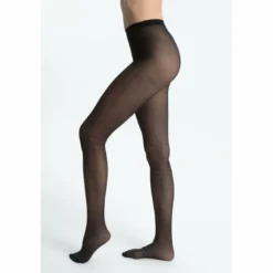 DimCollant Noir pied de coq femme - Fantaisie Dim
