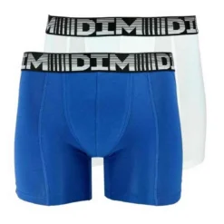 Dim HommeLot de 2 boxers longs - 3D FLEX AIR X2 Dim Homme en coton- 3D FLEX AIR