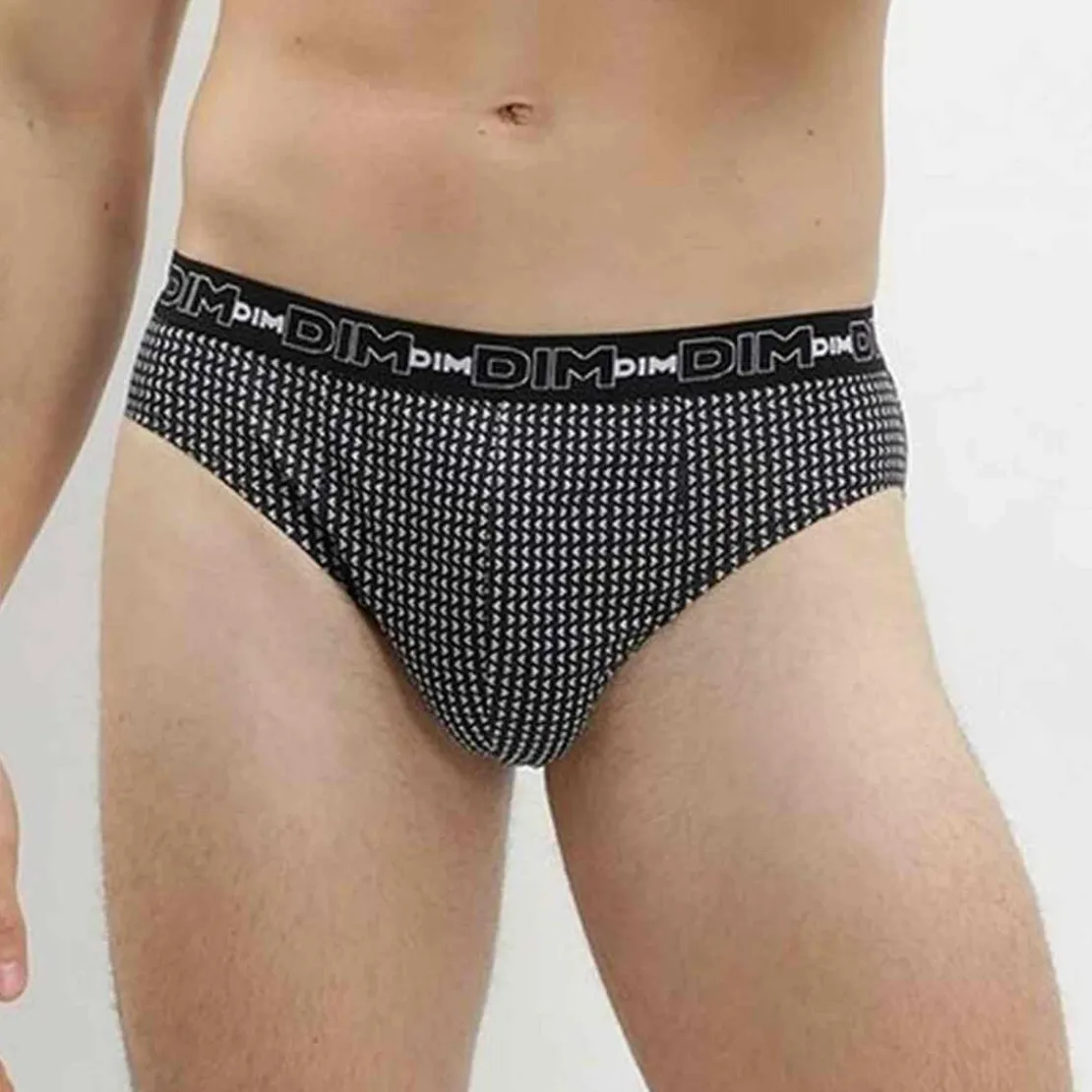 Dim HommeLot de 3 slips Dim Underwear en coton- 100% COTON PRINT