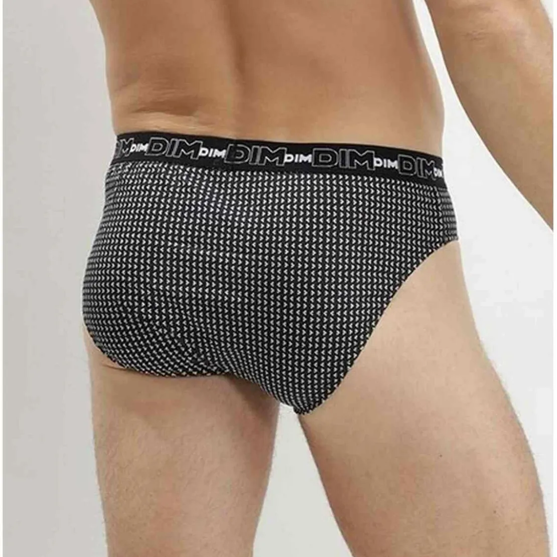Dim HommeLot de 3 slips Dim Underwear en coton- 100% COTON PRINT