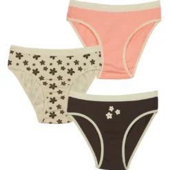 DimSET DE 3 CULOTTES EN COTON STRETCH