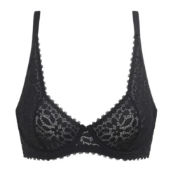 DimSoutien-gorge à armatures en dentelle - Noir- DAILY DENTELLE